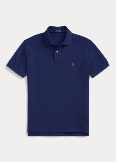 Camisa Polo Polo Ralph Lauren Hombre Azul Marino / Rojos - The Iconic Mesh - PFGWM0419